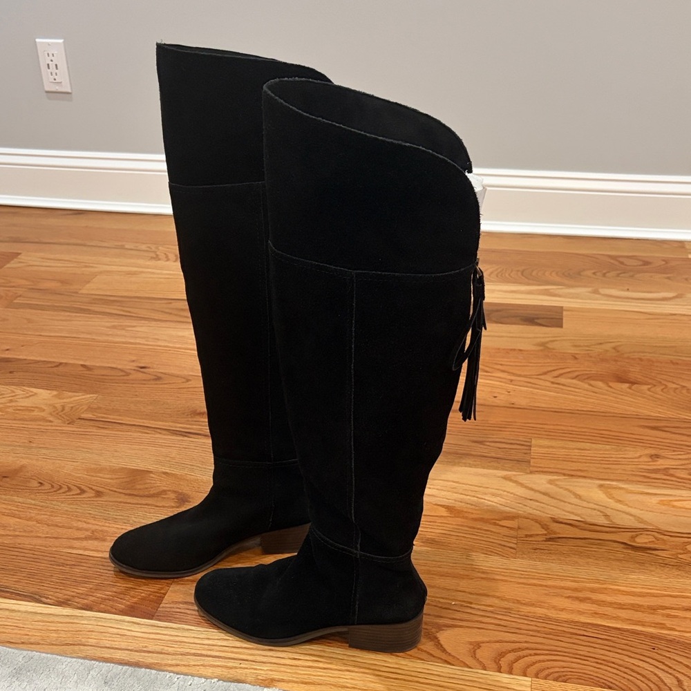 Gibson Latimer Elegant Black Over the Knee Boots